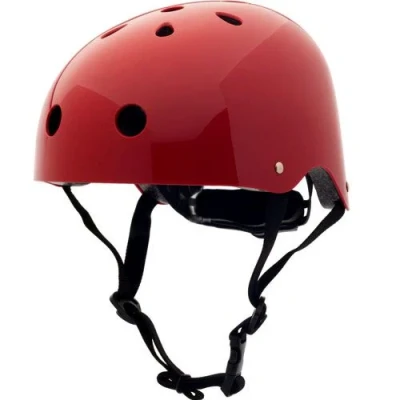 Afbeelding van Coconuts helmets kinderhelm ruby red plain s