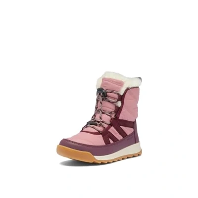 Afbeelding van Sorel Youth Whitney II PLUS LACE WP Unisex Veterlaarzen voor kinderen, Maat: 36, Dazed mauve/epic plum Textiel/ synthetisch