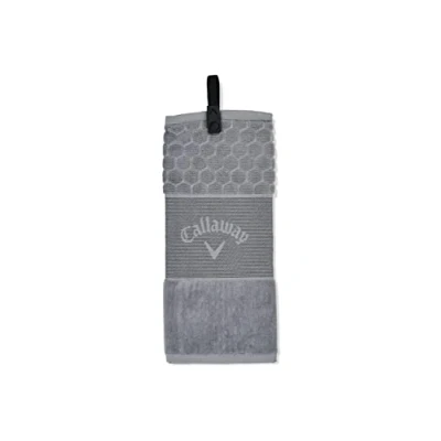 Afbeelding van Callaway Luxe Trifold Towel Grey