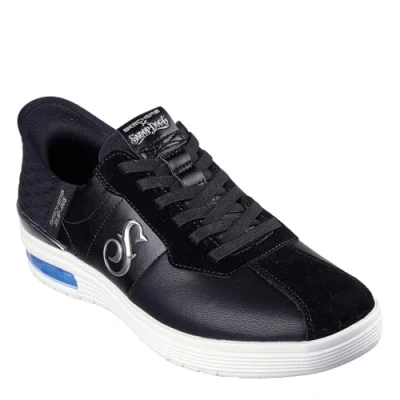 Afbeelding van Skechers Handsfree Slip X Snoop Dogg Doggy Air Sneakers voor heren, Zwart leder