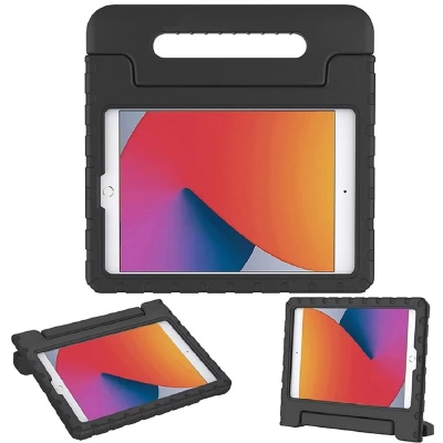 Afbeelding van iMoshion Tablet Hoes Kinderen Geschikt voor iPad Pro 9.7 (2016) / Air 2 (2014) 1 (2013) Kidsproof Backcover met handvat Zwart