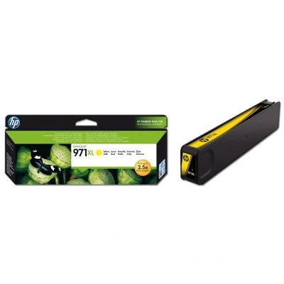 Image de HP 971XL cartouche d&#039;encre jaune grande capacité authentique