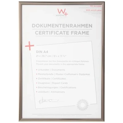 Afbeelding van walther design KVX130D New Lifestyle Fotolijst met acrylglas, DIN A4, 21 x 29,7 cm
