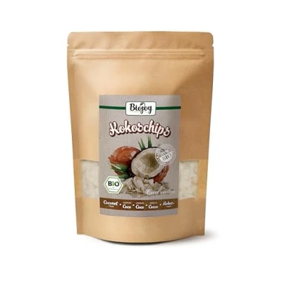 Image de Biojoy Chips de Coco BIO (250 g), séchés et non soufrés