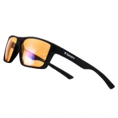 Afbeelding van HORUS X Blauw Licht Blokkerende Bril Gamingbril 2.0 Ultieme Bescherming Professioneel Krachtig Filter Brillen voor Schermen (videogames, console, tv, pc.) E sport Heren en Dames Amber