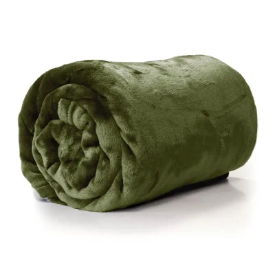 Afbeelding van Unique Living plaid Enzo Avocado green 130x180cm