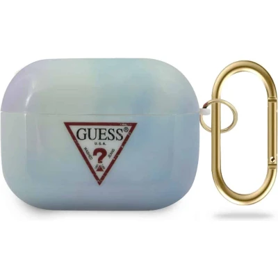 Afbeelding van GUESS AirPods Pro Hoesje Tie &amp; Dye Collection Blauw