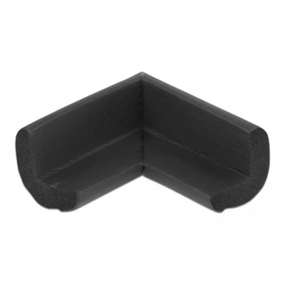 Afbeelding van Hoekbeschermer met zelfklevend pad 70 x 67 35 mm / zwart schuim