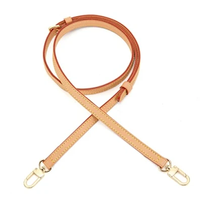 Afbeelding van Vachetta Lederen Tas Riem Vervanging Verstelbare Crossbody Band Voor Kleine Tassen Snelle Favoriete MM Nano Pochette Metis