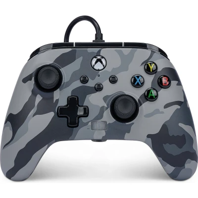 Afbeelding van PowerA Geavanceerde Bedrade Controller Xbox Series XS Arctic Camo (non metallic)