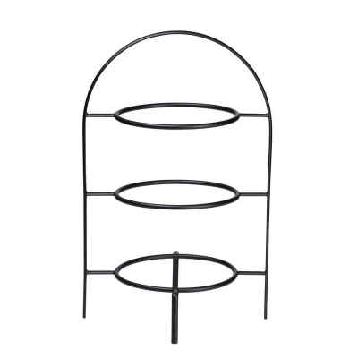 Afbeelding van ASA Selection Etagere / Serveertoren A Table Zwart ø 21 cm 3 Laags