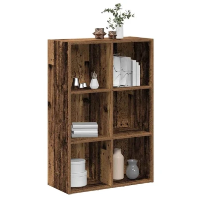 Afbeelding van vidaXL Boekenkast/dressoir 66x30x98 cm bewerkt hout oud houtkleurig
