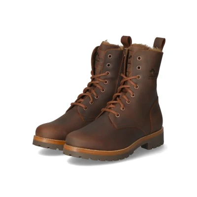 Afbeelding van Panama Jack Snowboots, Dames, Maat: 36, Braun Leer