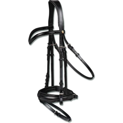 Afbeelding van Waldhausen S Line Patent Leather Bridle Blackshine Cob