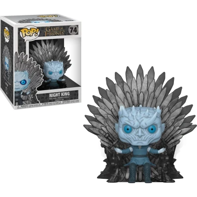 Afbeelding van Funko Pop! Deluxe: Game of Thrones S10 Night King Sitting on Throne Verzamelfiguur