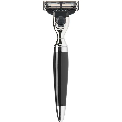 Afbeelding van Muhle Stylo scheermes Mach3 zwart chroom
