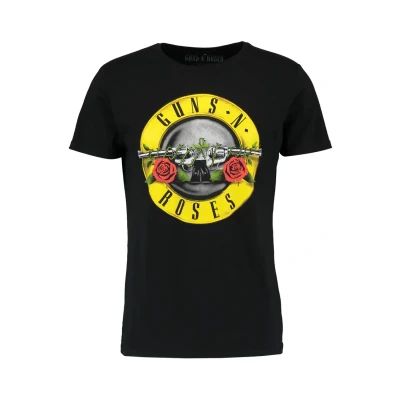 Afbeelding van Mister Tee GUNS N‘ Roses Tshirt print, Heren, Maat: Large, Black