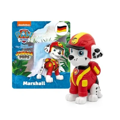 Afbeelding van tonies Hoorfiguren voor Toniebox, Paw Patrol Jungle Pups Marshall, audiospel met 3 verhalen kinderen vanaf jaar, speeltijd ca. 45 minuten