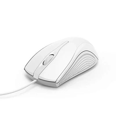 Image de Hama MC 200 Souris optique 3 boutons filaire USB blanc