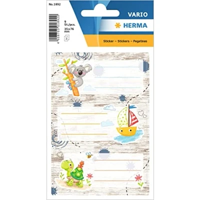 Afbeelding van Herma, Stickers, Schooletiketten Vario