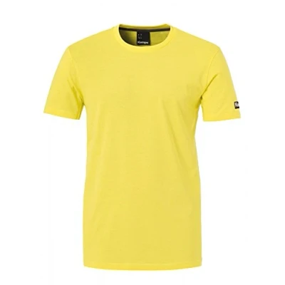 Afbeelding van Kempa Team T Shirt Kind LimoenGeel Maat 164