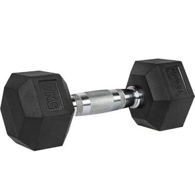 Afbeelding van VirtuFit Hexa Dumbbell Pro Gewichten Fitness 7 kg Per stuk