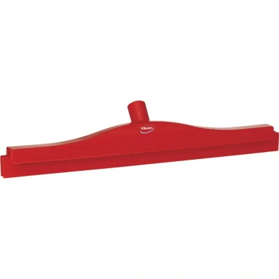 Afbeelding van Vikan Floor Squeegees with Fixed Neck Full Colour Hygiene wiper, Nek Polypropylene, Tpe Rubber 50cm Wide Red