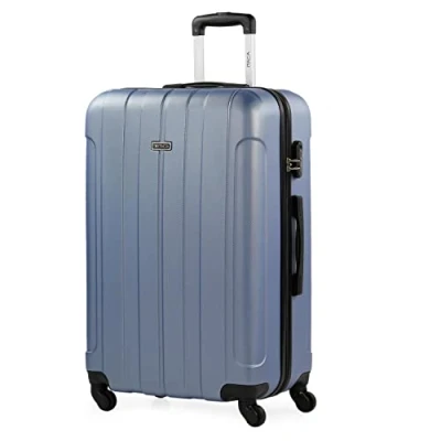 Afbeelding van ITACA Reiskoffers, cabine, middelgroot groot en harde toilettas met 4 wielen van glad ABS Comfortabele lichte kleine handbagage. Low cost Ryanair 771150, paars, 63 cm, basis