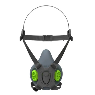 Afbeelding van Bls halfgelaatsmasker 4000 rubber m/l