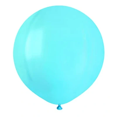 Afbeelding van Set van 25 hoogwaardige natuurlijke latexballonnen G150 (Ø 48 cm / 19 inch) lichtblauw