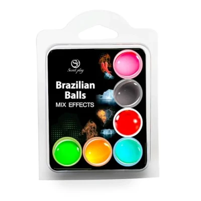 Afbeelding van Set 6 Brazilian Balls Mix Effect