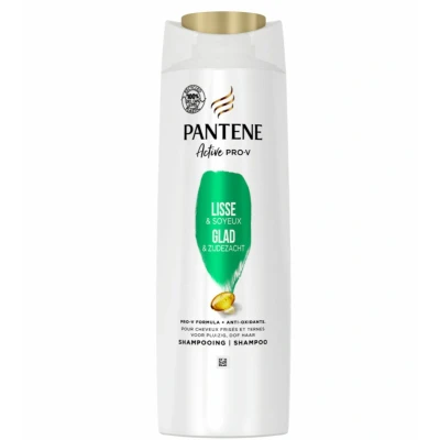 Afbeelding van Pantene Shampoo Smooth &amp; Sleek For Frizzy, Dull Hair 360ml