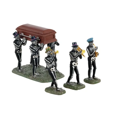 Afbeelding van Jazz funeral, set of 4 LEMAX