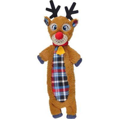 Afbeelding van Hondenspeelgoed Kerst Rendier Crincle Lijf 42 cm
