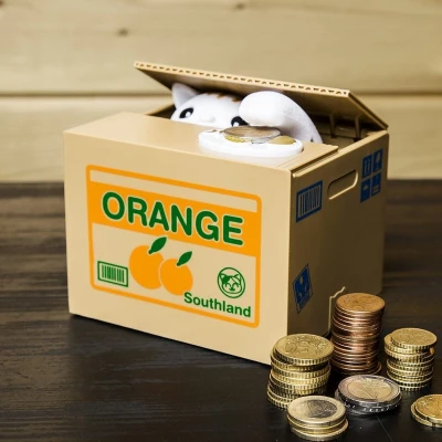 Afbeelding van Stelende Kat Spaarpot