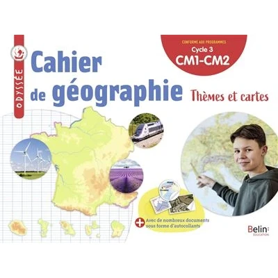 Image de Odyssée cycle 3 Cahier de géographie