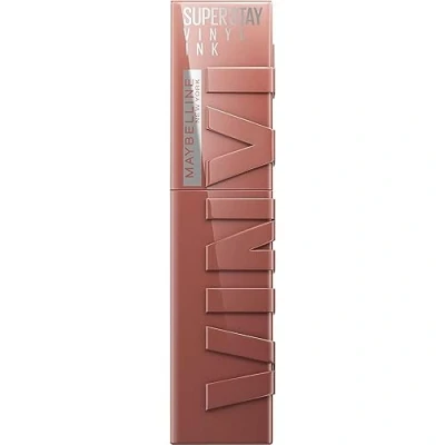Image de Maybelline New York Rouge à Lèvres Liquide Effet Vinyl Brillant Longue Tenue SuperStay Ink Nude Shock Teinte : Punchy (120)