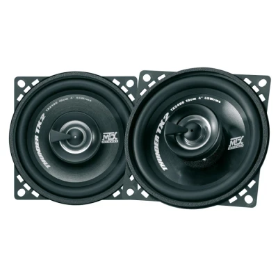 Image de Haut parleurs coaxiaux TX240C 10 cm 4O 45 W Rms 310W Peak avec aluminium Bobine Ø25 mm et tweeter Mylar Ø13