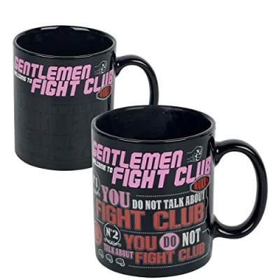 Afbeelding van Fight Club Thermische Mok Regels