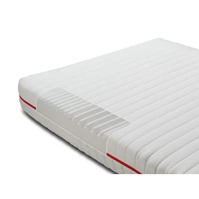 Afbeelding van BMM Matras Klassik 19, koudschuimmatras met Öko Tex certificering, orthopedisch matras, 7 zones, geproduceerd in Duitsland, hardheidsgraad H3 gemiddeld stevig, hoogte 19 cm, 120 x 200 cm