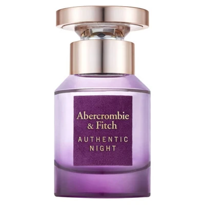 Afbeelding van Abercrombie &amp; Fitch Authentic Night Woman Eau de Parfum 30 ml