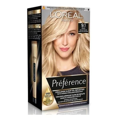 Afbeelding van L&#039;Oréal Paris Preference 9.1 Oslo Zeer Licht Asblond