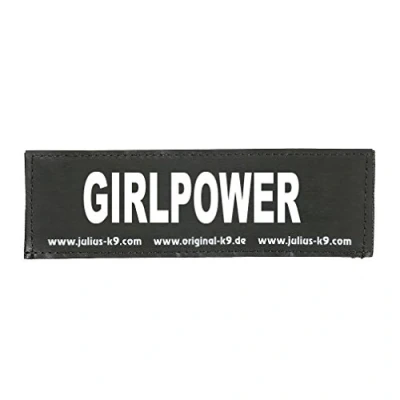 Afbeelding van Julius K9 Labels Voor Power Harnas/Tuig Girlpower SMALL