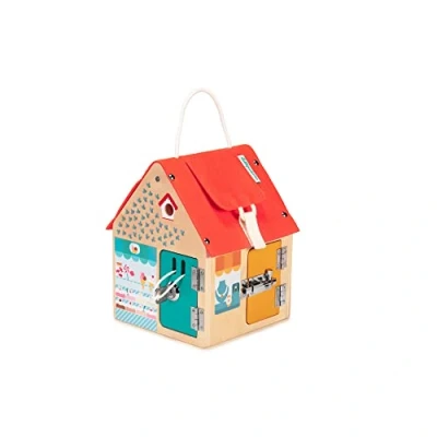 Image de Jouet en bois Lilliputiens Maison d&#039;apprentissage multi fermetures