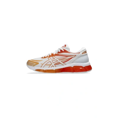 Afbeelding van Asics Sportstyle Gelquantum 360 VIII Sneakers laag, Maat: 40, White fellow yellow Kunststof