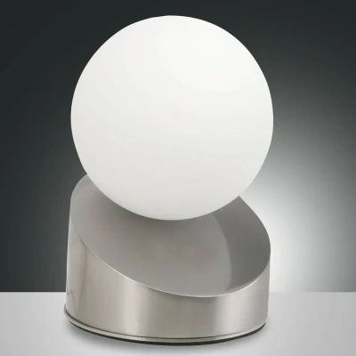 Afbeelding van LED tafellamp Gravity, nikkel
