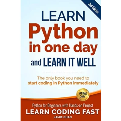 Afbeelding van Learn Coding Fast with Hands On Project Python in One Day and It Well (2nd Edition)