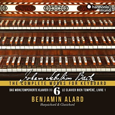 Afbeelding van Benjamin Alard Bach; The Complete Works For Keyboard Vol.6 (CD)