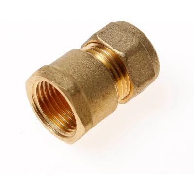 Afbeelding van Installatiebranche Overgangskoppeling binnendraads knel 1/2&quot; x 15mm