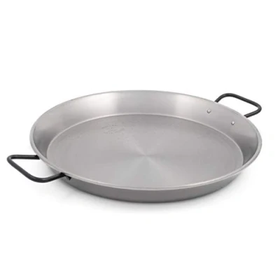 Afbeelding van Paella pan, plaatstaal, 34 cm Garcima